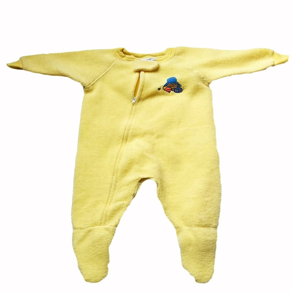 PADDINGTON Boys Sleeper Pajamas One Piece Footsie